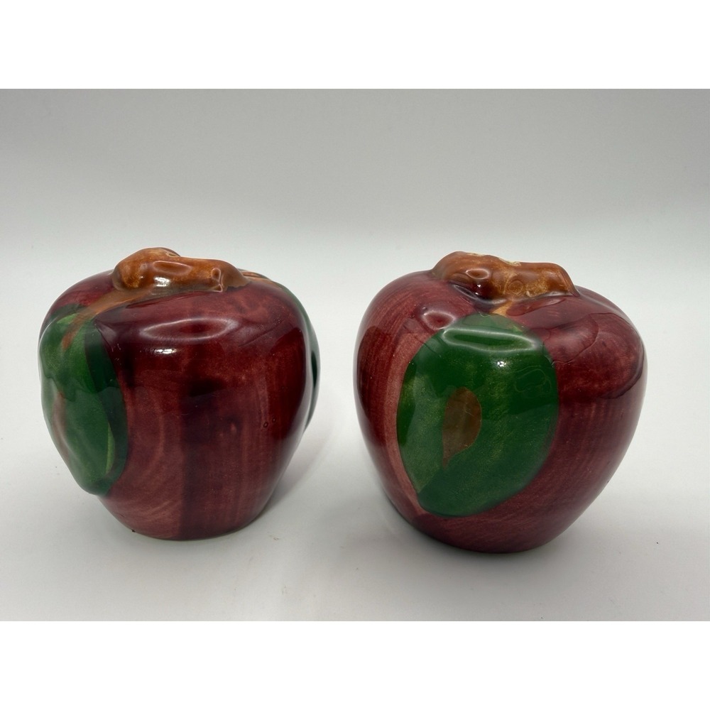 Vintage Franciscan Ware Apple  Salt And Pepper Shakers With New Plugs